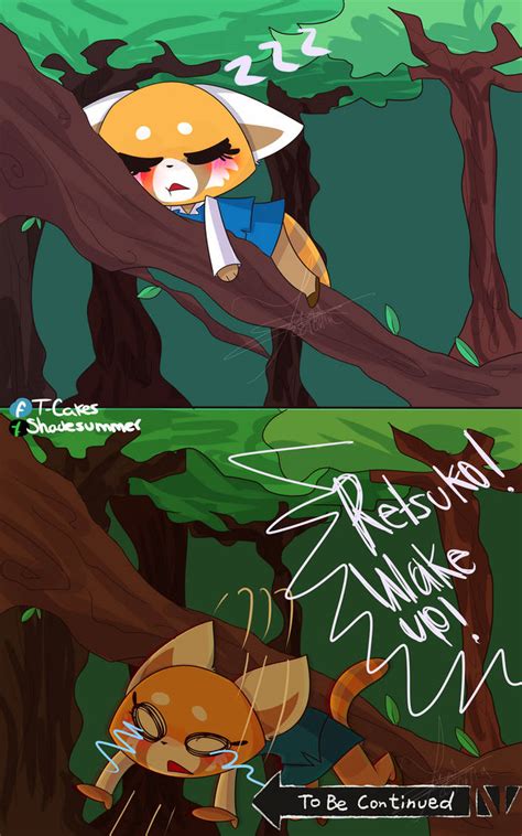 Aggretsuko Fanart Comic Sleepy Retsy By T Whiskers On Deviantart