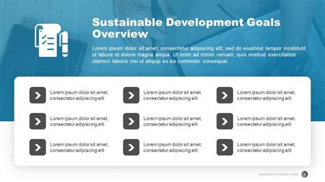 Sustainable Development Goals Presentation Template