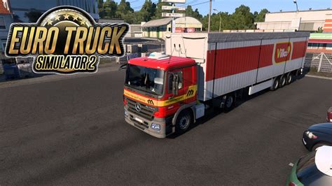 Euro Truck Simulator 2 Mercedes Actros MP2 320CP Pristina To Bijelo