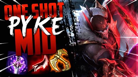 One Shot Pyke Mid Smurfing In Challenger Youtube