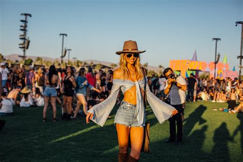 Coachella 2017 Crop Tops Florals And The Best Street Style From The