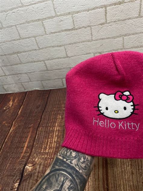 Affliction Vintage Y2k Hello Kitty Violet Hat Lil Peep Style Streetwear Grailed