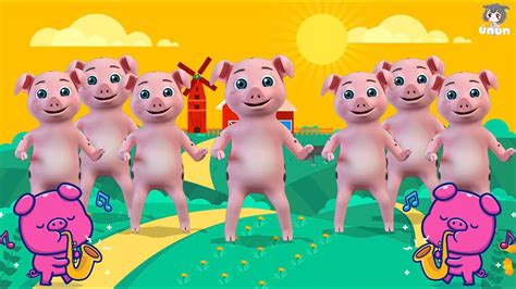 Heo Ú Na Ú Nần Ù Ú Na Ú Nù Đàn Heo Con Nhạc Khu Trò Chơi Hot Tiktok Triệu View Hoạt Hình Con