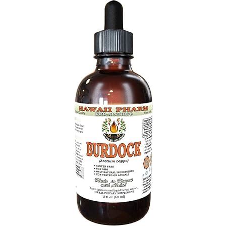 Amazon Burdock Alcohol Free Liquid Extract Organic Burdock