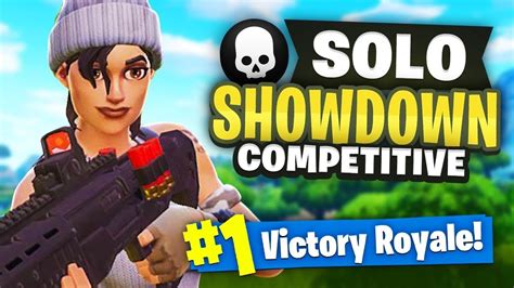 Solo Showdown Gameplay Fortnite YouTube