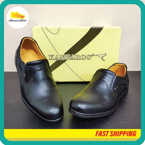 Original Kangaroo Men S Leather Formal Footwear Kasut Formal Kulit