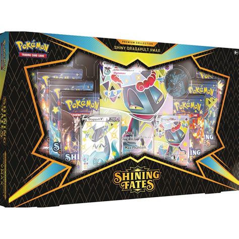 Pokemon Shining Fates Dragapult VMAX Premium Collection [7 Booster ...