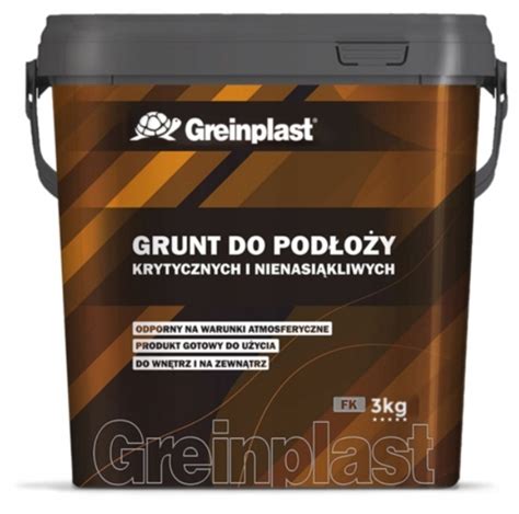 Greinplast Grunt Do Pod O Y Krytycznych Kg Fk Cena Opinie