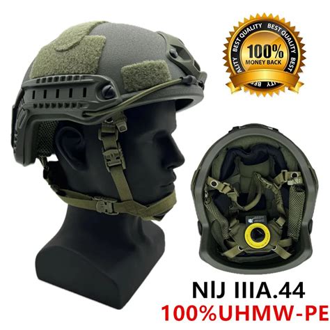 Casco T Ctico Bal Stico Ach De Corte Alto Kevla Alta Calidad Nij Iiia