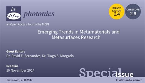 Photonics MDPI on LinkedIn: Photonics 