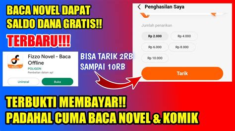 Terbaru Cara Menghasilkan Uang Dari Aplikasi Fizzo Novel Bagi