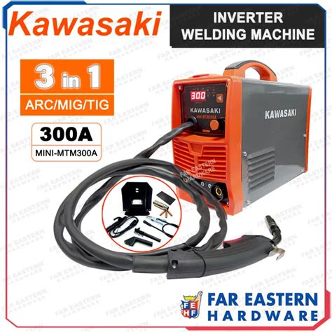 Kawasaki Mig Tig Arc In Inverter Welding Machine Igbt A Mini