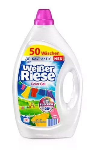 Weisser Riese COLOR żel do prania 50 prań 2 25l DE Weisser Riese