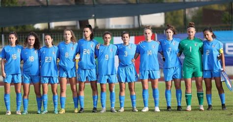 Nazionale Under Femminile Calciatrici Convocate Contro La