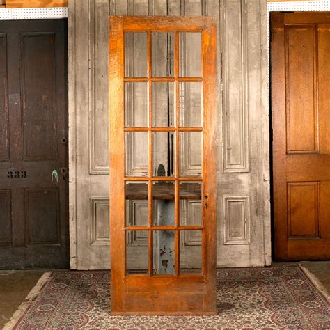 30x84 Salvaged Antique 15 Lite French Door