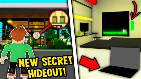 I Found All New Secret Hideouts In Brookhaven Roblox Brookhaven 🏡rp