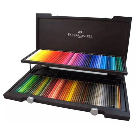 Caja Madera L Pices De Colores Polychromos Faber Castell