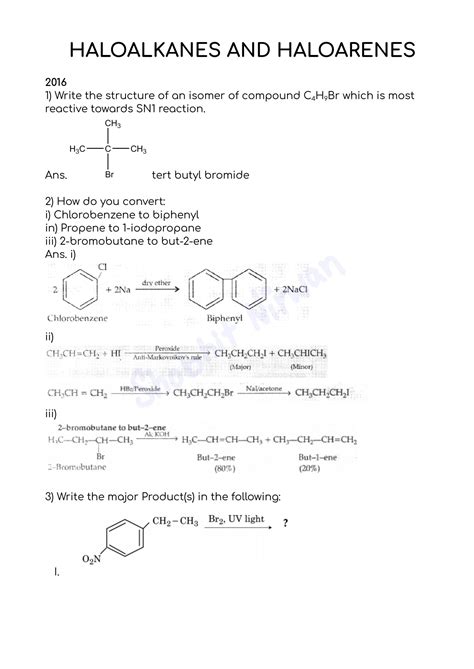 Solution Class Chemistry Pyqs Shobhit Nirwan Studypool