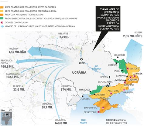 300 dias de Guerra na Ucrânia 5 mapas para entender o conflito