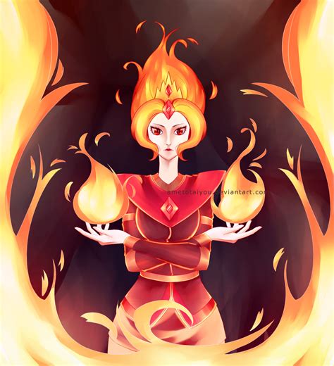 Flame Princess Of The Fire Kingdom By Ametotaiyou On Deviantart