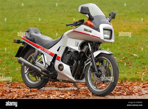 Motorcycle Yamaha Xj Turbo Stock Photo Alamy