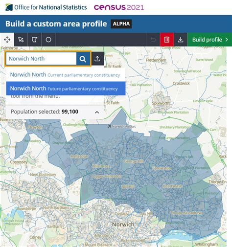 Constituency Boundary Review Data For New Constituencies