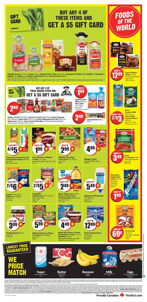 Freshco On Flyer September 8 To 14