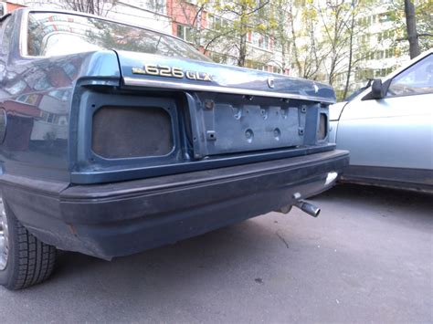 Корма. (Первый подход) — Mazda 626 II (GC), 2 л, 1987 года | стайлинг ...