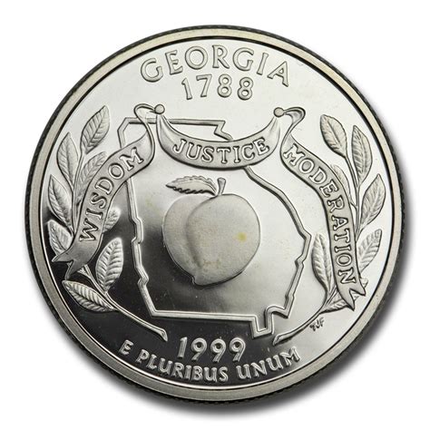 Buy 1999-S Georgia State Quarter Gem Proof (Silver) | APMEX