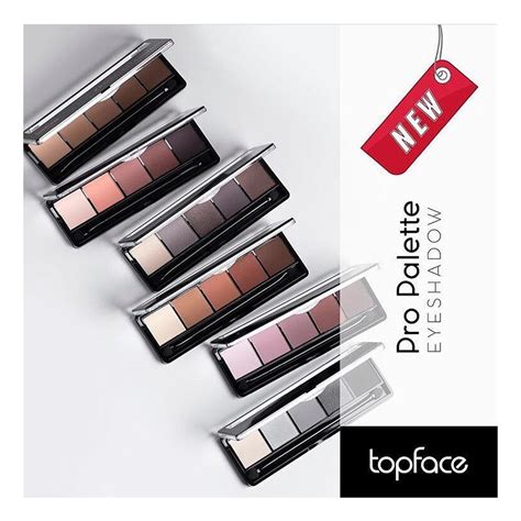 TOPFACE PRO PALETTE EYESHADOW Paleta cieni do powiek 018 Wizaż24