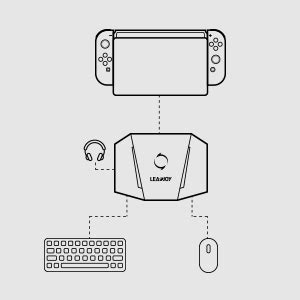 Amazon Leadjoy VX2 Aimbox Game Controller Adapter Keyboard Mouse