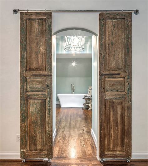 Modern And Rustic Interior Sliding Barn Door Designs Old Barn Doors Barn Door Designs