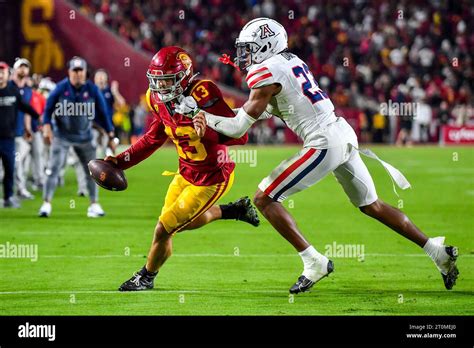 Los Angeles Ca Th Oct Usc Trojans Quarterback Caleb Williams