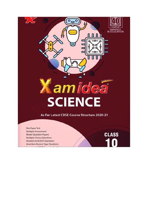 Xam Idea Science Class 10 Pdf