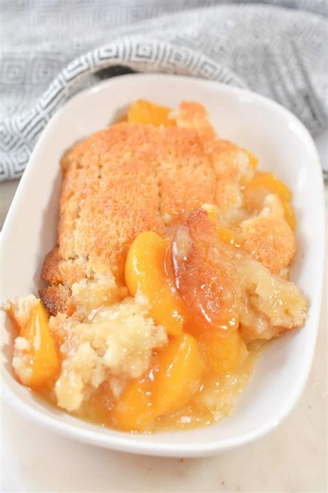 Georgia Peach Cobbler - Sweet Pea's Kitchen