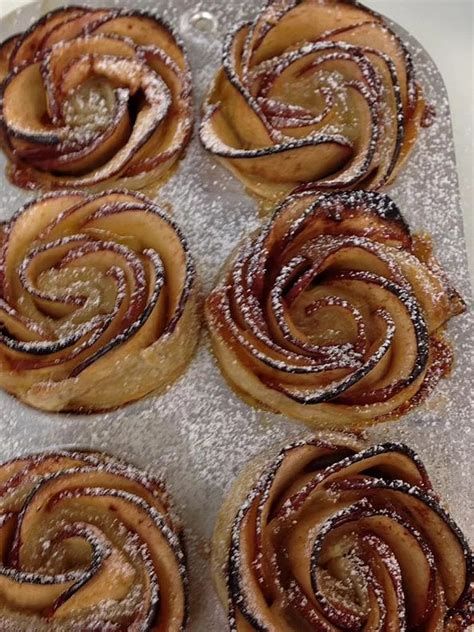 Baked Apple Roses Recipe Baked Apple Roses Apple Roses Baked Apples