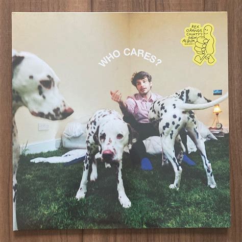 Rex Orange County Who Cares Vinyl Hobbies And Toys Music And Media Vinyls On Carousell