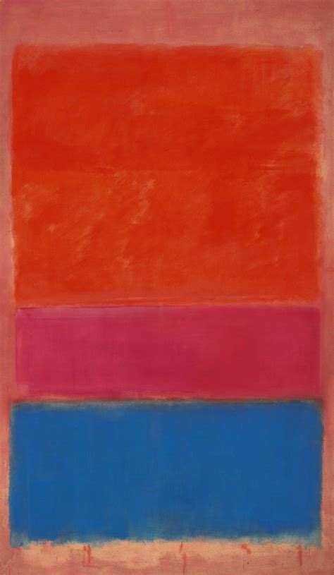 Lukisan Mark Rothko Abstraksi Mitomorfosis