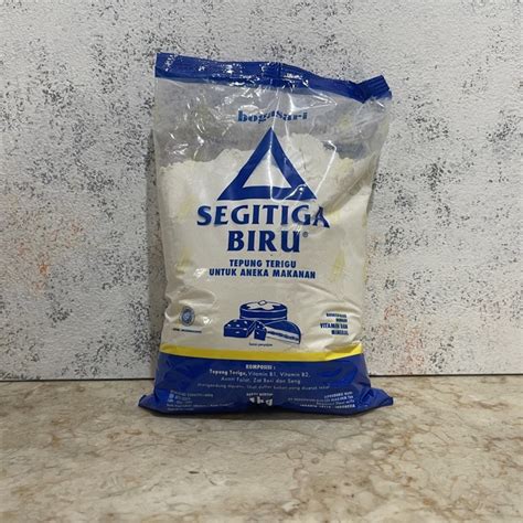 Jual Tepung Terigu Segitiga Biru Ekonomis 1kg Shopee Indonesia