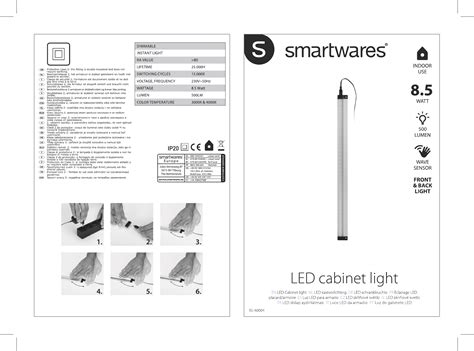 Mode d emploi Smartwares ISL 60004 Français 1 des pages