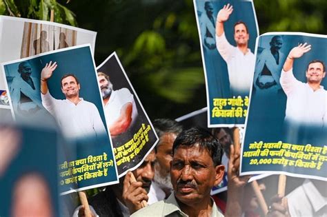 Inde Derrière Le Procès De Rahul Gandhi La Lente Agonie De La