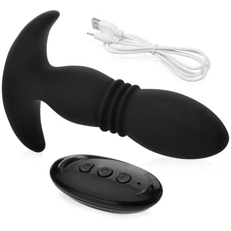 Posuwisty Korek Plug Wibrator Analny Z Pilotem Sex Funkcji