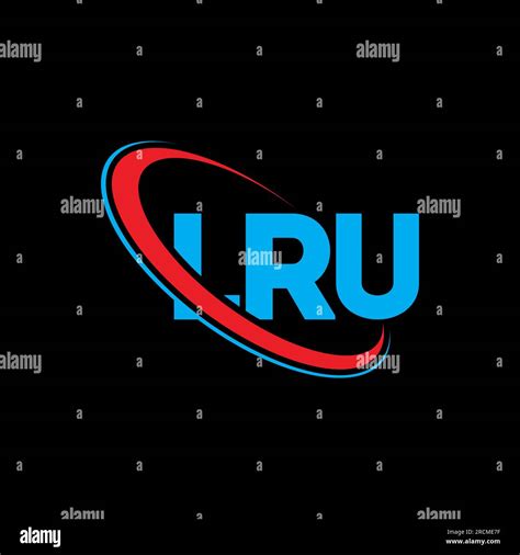 LRU logo. LRU letter. LRU letter logo design. Initials LRU logo linked ...