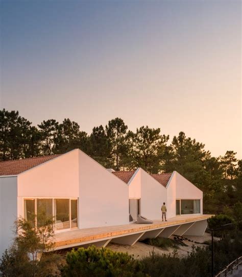 Architecture Dezeen Falc O De Campos Designs Zigzagging Vacation Villa