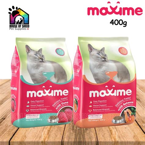 Maxime Dry Cat Food For Adult And Kitten 400g Shopee Malaysia