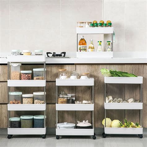 3 4 Camadas De Cozinha Rack Armazenamento Spice Rack Organizador