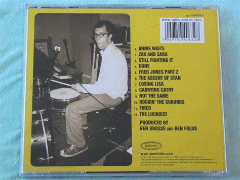 Ben Folds Rockin The Suburbs CD 2001 EBay