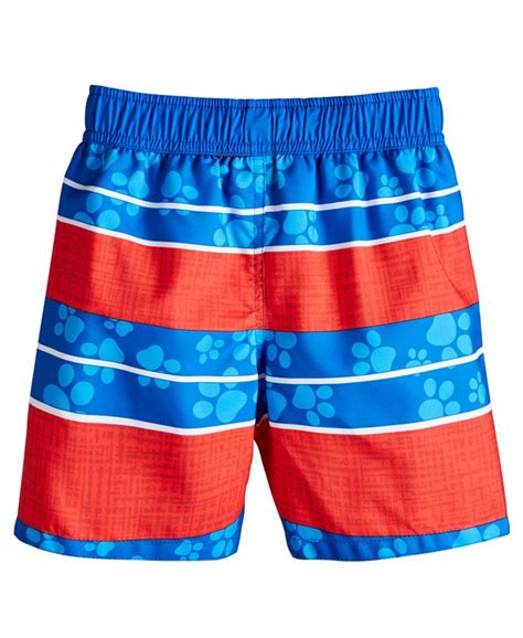 Dreamwave Toddler Boys Paw Patrol Swim Trunks Macys