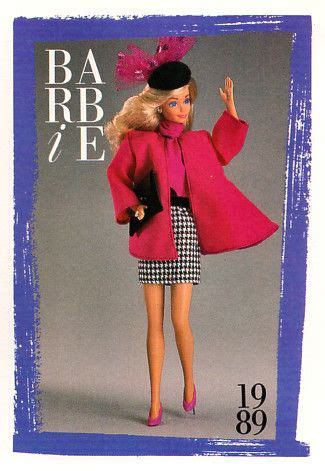 Barbie Trading Cards Barbie Paris Pretty Fashions 1989 Mattel 1990