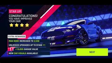 Asphalt Legends Ford Shelby Gt R Unlocked Stars Maxed Level